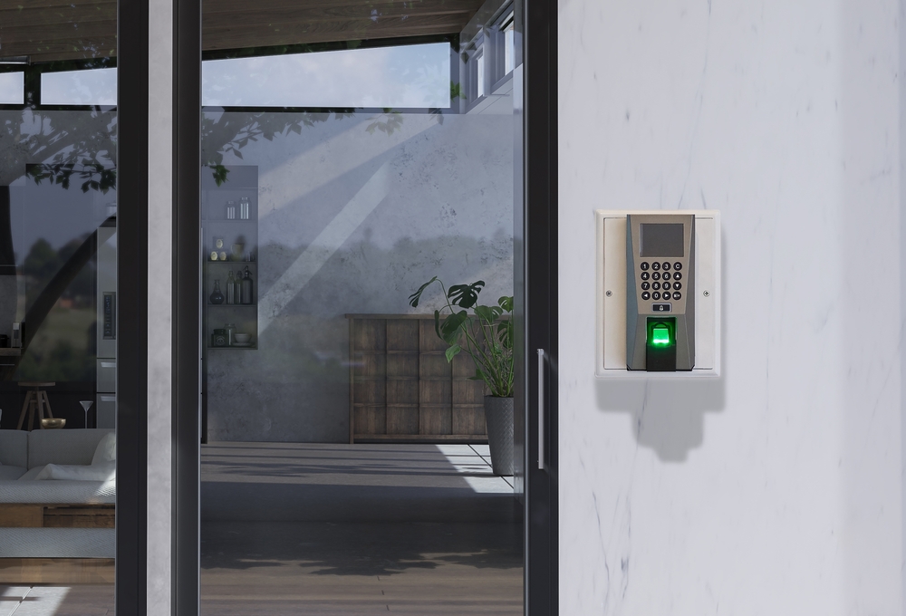 Door,electronic,access,control,system,machine.,finger,print,scan,devices