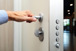 Security,Door,-,Hand,Close,And,Open,The,Door,-